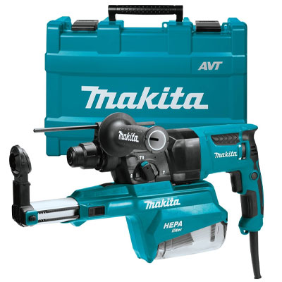 Máy khoan đa năng tự hút bụi Makita HR2651T