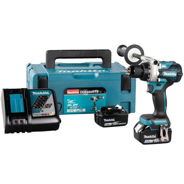 Máy khoan pin 18V Makita DDF486RTE