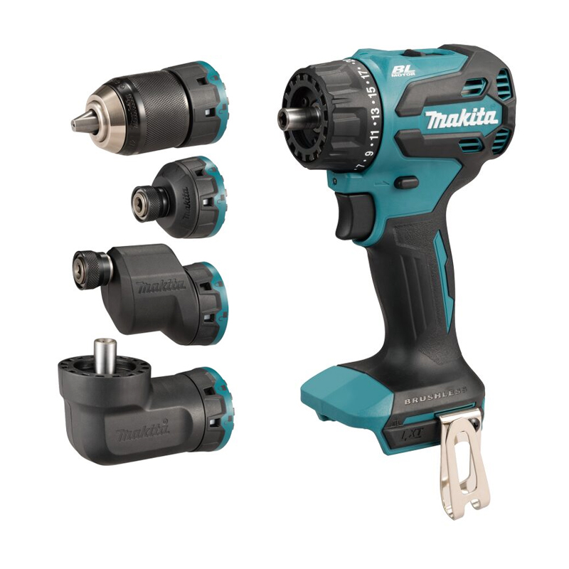 Máy khoan vặn vít 4 đầu dùng pin Makita DDF491ZJ01 (Chưa Pin & Sạc)